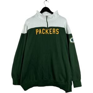 Green Bay Packers Quarter-Zip Crewneck